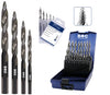 3,0 - 10,0mm Spiral-Bohrer DIN 338 HSS-G geschliffen, TURBO STEP P-PLUS Eisen- Stahl- Bohrer