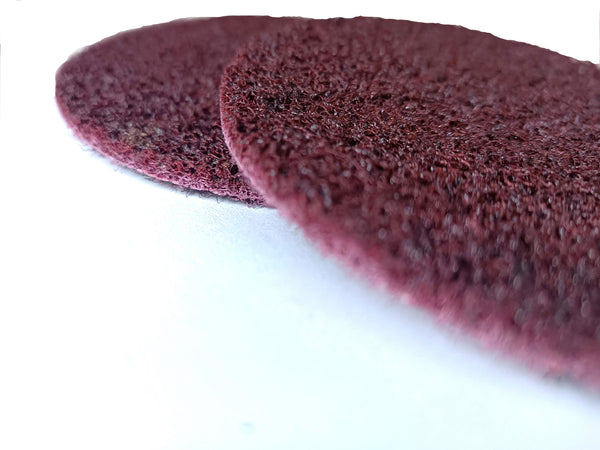WZ-Gatze Vliesscheiben 125 mm Medium Rot Klett Schleifvlies 20 Stück