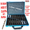 Profi Spiral Bohrer Set Metallbohrer Cobaltbohrer HSS E Co5% V2A 4A 1-13mm WZG
