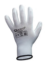 2 bis 72 Paar Arbeitshandschuhe Montagehandschuhe Garten Latex weiß Größe 10