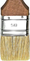 3 St. 50mm Profi Flach Pinsel Malerpinsel Farbpinsel Lasurpinsel Naturhaarmischung