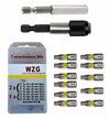7 vers.Profi Torx Bits 11St,2xTx10,2xTx15,2xTx20,1xTx25,1xTx27,1xTx30,1xTx40 WZG + Bithalter