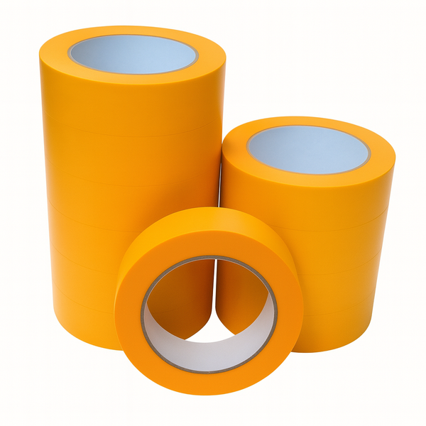 Goldband Profi 50m Rolle 30mm breit Klebeband Kreppklebeband Abdeckband