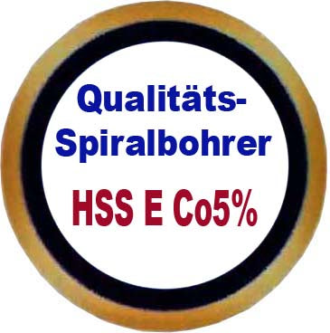 10erPackMetallbohrer Edelstahl Bohrer Cobalt Spiralbohrer HSS E Co5 /V2A WZG