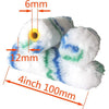 10 cm Farbwalzen 10 St. Malerwalzen Farbrollen Heizkörperwalze Fellwalze 100mm