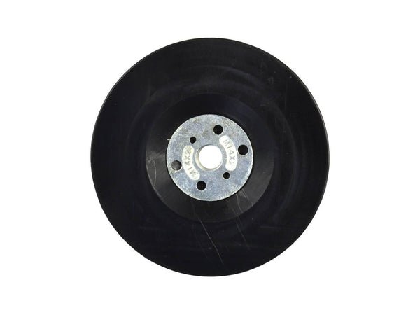 125mm Stützteller weich für Fiberschleifscheiben Fiberscheiben für Flex Winkelschleifer Holz Metall