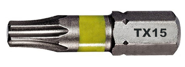 7 vers.Profi Torx Bits 11St,2xTx10,2xTx15,2xTx20,1xTx25,1xTx27,1xTx30,1xTx40 WZG + Bithalter