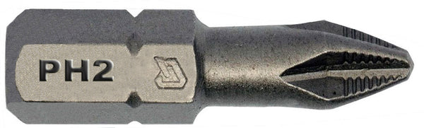 Trockenbau Bithalter mit 10 PH2 Bits für Schnellbauschrauben