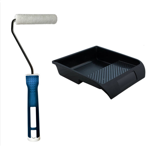Profi Lackrolle Malerrolle 10cm Lackierrolle Farbroller Lackwalze 100mm