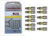 Profi Torx Bits 11St,2xTx10,2xTx15,2xTx20,2xTx25,1xTx27,1xTx30,1xTx40, SB Box, WZG
