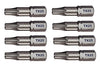 Profi Torx Tx25 Bit 8 St. Torx Bits Tx25 mit Mehrfachkaufrabattierung