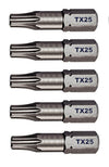 Profi Torx Bits Tx25 Bit 5 St. Torx Bits Tx25 mit Mehrfachkaufrabattierung