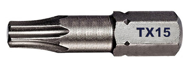 Profi Torx Tx15 Bit 8 St. Torx Bits Tx15 mit Mehrfachkaufrabattierung