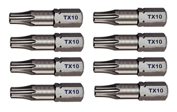 Profi Torx 8 St. Torx Bits Tx10 mit Mehrfachkaufrabattierung