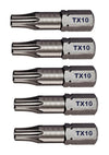 Profi Torx Tx10 Bits 5 St. Torx Bits Tx10 mit Mehrfachkaufrabattierung