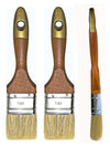 3 St. 50mm Profi Flach Pinsel Malerpinsel Farbpinsel Lasurpinsel Naturhaarmischung