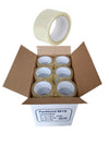 3-36 St. Klebeband Transparent 48mm x66m Packband Paketband Paketklebeband Transparent