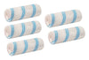 5 x Profi Malerrolle Malerwalze Farbrolle Maler Walze Rolle 25cm 21mm Flor Rundbaufaden