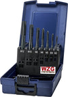 HSS E Co5% Gewindebohr Satz Metrisch M3, M4, M5, M6, M8, M10, M12 in ABS Box Maschinengewindebohrer
