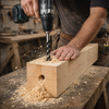 WZG Holzbohrer Set lang 7-teilig 300 mm | extra lange Holzbohrer | Balkenbohrer | 4 - 12mm