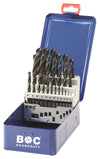 25 St. Metallbohrer Set Box Spiralbohrer Stahlbohrer Holzbohrer Bohrcraft HSS R
