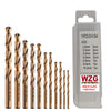 Co5% Kernlochbohrer Bohrer Metall Spiralbohrer 2,5/M3 - 10,2/M12 Set 11 St.
