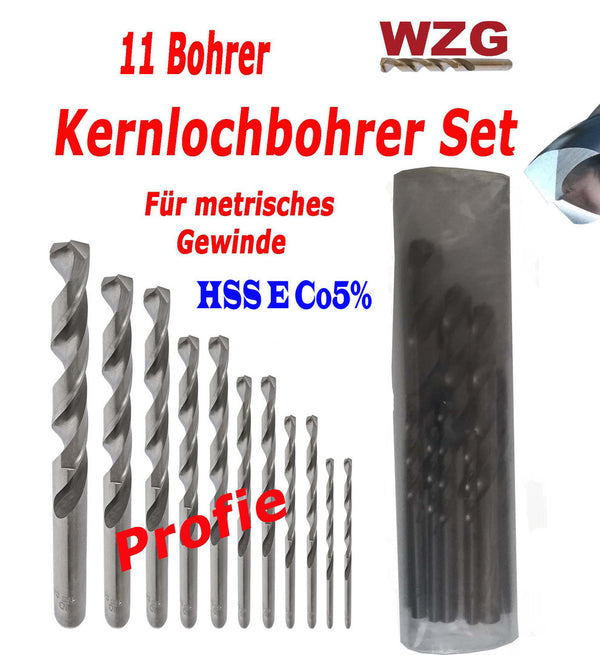 HSS E Co5% einzelne Gewindebohrer M3,M4,M5,M6,M8,M10,M12 WZG