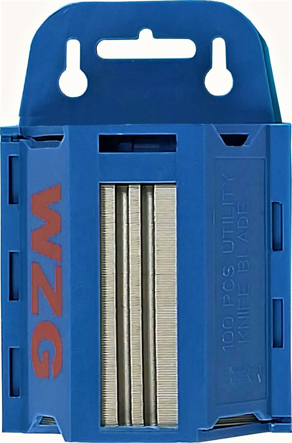 Trapetzklingen Messer Cuttermesser Allzweckmesser mit 5 + 100 Ersatzklingen Trockenbau