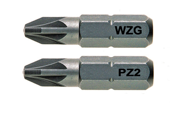 10St. PZ 2 Bits in Box für Innenausbau und Trockenbau PZ2 Bit