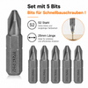 Profi PH2 Bits 5 St. Schnellbau Bit Kreuzschlitzbit mit Mehrfachkaufrabattierung