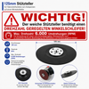 125mm Stützteller weich für Fiberschleifscheiben Fiberscheiben für Flex Winkelschleifer Holz Metall
